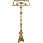 Atril de altar de bronze dourado