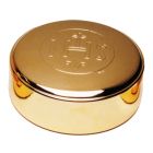 Caixa de formas com banho de ouro - 2,5 cm de altura