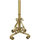 Porta varal de ferro forjado | Cor dourado | 4 cm. (Ø)
