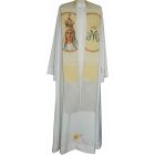 Estola mariana com Nossa Senhora de Fátima