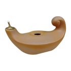Lâmpada terracota para cera líquida | 20 cm.