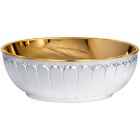 Patena de prata com repuxado simples