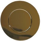 Patena lisa de metal - 15,5 diâmetro