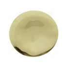 Patena de metal polido - 7 cm de diâmetro