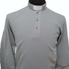 Polo clergyman cinzento claro | M/L