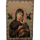 Tapiz Icono Bizantino Virgem Perpétuo Socorro