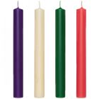 Velas do Advento | Quatro cores | 2 cm x 20 cm