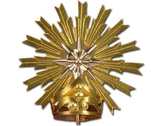 Coroa modelo San Rafael de Córdoba