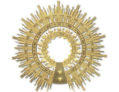 Aureola modelo Virgem do Pilar