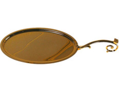 Adicionar ao carrinho Bandeja de Comunhão fabricada em metal dourado Bandeja de Comunhão fabricada em metal dourado