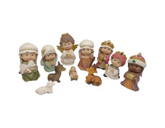 Adicionar ao carrinho Presépio de Natal | 11 figuras para cabana de Natal Presépio de Natal | 11 figuras para cabana de Natal
