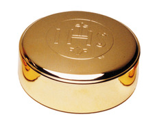 Caixa de formas com banho de ouro - 2,5 cm de altura