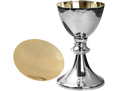 Adicionar ao carrinho Cálice de Comunhão com copa prateada Cálice de Comunhão com copa prateada