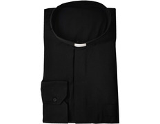 Adicionar ao carrinho Camisa preta sacerdotal com altacuellos M/L Camisa preta sacerdotal com altacuellos M/L