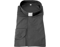 Adicionar ao carrinho Camisa cinza escuro com pescoço tirilla M/L Camisa cinza escuro com pescoço tirilla M/L