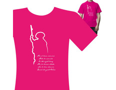 Adicionar ao carrinho T-shirt com imagem de Santiago peregrino T-shirt com imagem de Santiago peregrino