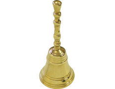Adicionar ao carrinho Campanilla de metal polido - 12 cm de altura Campanilla de metal polido - 12 cm de altura