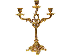 Adicionar ao carrinho Candelabro de bronze para três velas Candelabro de bronze para três velas