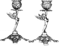 Adicionar ao carrinho Candeleiro de prata de lei para mesa Candeleiro de prata de lei para mesa