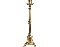 Adicionar ao carrinho Candelero regulamentável em bronze com Sagrado Coração Candelero regulamentável em bronze com Sagrado Coração