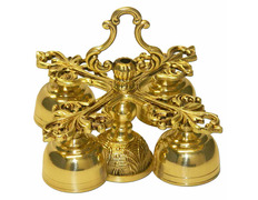 Adicionar ao carrinho Carrilhão de bronze com quatro campanilhas Carrilhão de bronze com quatro campanilhas