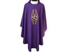 Adicionar ao carrinho Casulla bordado Franciscano morado Casulla bordado Franciscano morado