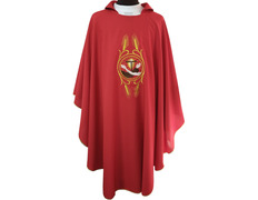 Adicionar ao carrinho Casulla bordado Franciscano vermelho Casulla bordado Franciscano vermelho