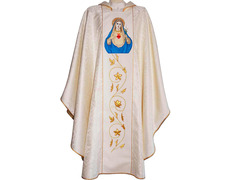 Adicionar ao carrinho Casulla com Sagrado Coração de Maria bordado Casulla com Sagrado Coração de Maria bordado