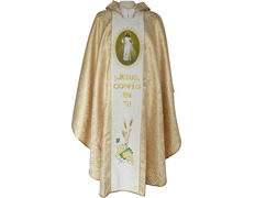 Adicionar ao carrinho Casulla dourada Divina Misericórdia Casulla dourada Divina Misericórdia