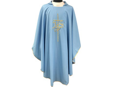 Adicionar ao carrinho Casula barata para sacerdote azul Casula barata para sacerdote azul