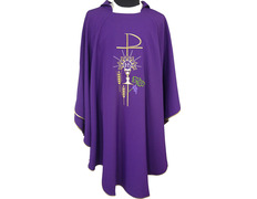 Adicionar ao carrinho Casulla com ribetes morado Casulla com ribetes morado