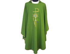 Adicionar ao carrinho Casulla com ribetes verde Casulla com ribetes verde