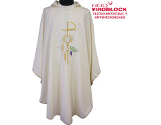 Adicionar ao carrinho Casula HeiQ Viroblock | Vestuário sacerdotal antiviral bege Casula HeiQ Viroblock | Vestuário sacerdotal antiviral bege