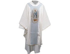 Adicionar ao carrinho Casula mariana com estolão Virgem Milagrosa Casula mariana com estolão Virgem Milagrosa