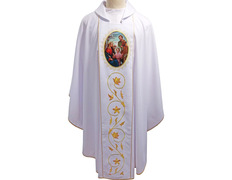 Adicionar ao carrinho Casulla de poliéster com Sagrada Família Casulla de poliéster com Sagrada Família