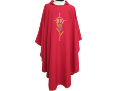 Adicionar ao carrinho Casullas baratas para sacerdotes em cor vermelha Casullas baratas para sacerdotes em cor vermelha