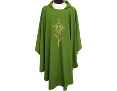 Adicionar ao carrinho Casullas baratas para sacerdotes em cor verde Casullas baratas para sacerdotes em cor verde