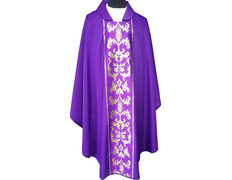 Adicionar ao carrinho Casula disponível nas quatro cores litúrgicas roxa Casula disponível nas quatro cores litúrgicas roxa