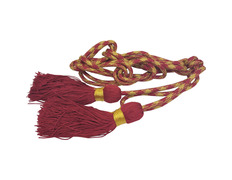 Cíngulos religiosos para uso paroquial ou cofrade vermelho