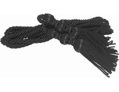 Cíngulo de rayón - Qualidade extra preto