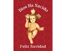 Adicionar ao carrinho Colgadura para Natal do Menino Jesus | Deus nasceu Colgadura para Natal do Menino Jesus | Deus nasceu