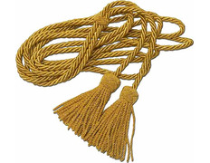 Cíngulo de metal glassé dourado