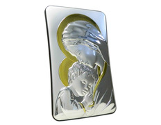 Adicionar ao carrinho Ícone de prata 13 cm. - Virgem Maria com Criança Ícone de prata 13 cm. - Virgem Maria com Criança