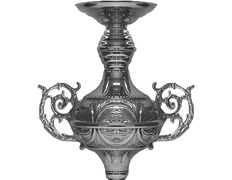 Adicionar ao carrinho Jogo de dois ciriais para procissão plateado Jogo de dois ciriais para procissão plateado