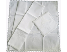 Adicionar ao carrinho Conjunto de altar com peixes bordados Conjunto de altar com peixes bordados