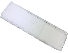 Adicionar ao carrinho Purificador de linho e algodão com Cruz bordada Purificador de linho e algodão com Cruz bordada