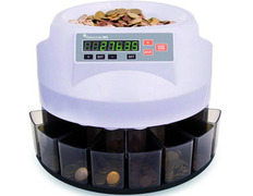 Contadora classificadora digital de moedas
