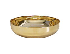 Adicionar ao carrinho Píxide patena de metal com banho dourado | 12 cm Píxide patena de metal com banho dourado | 12 cm