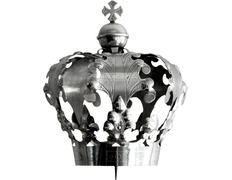 Coroa imperial para Virgem | Banho de prata