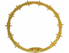 Aro com doze estrelas para Virgem